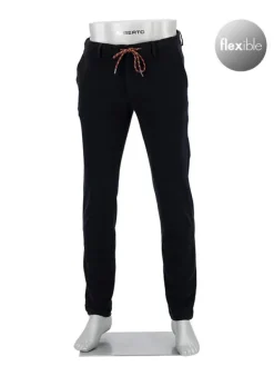 ALBERTO Super Stretch, Jump, Slim Fit, Baumwolle-Tencel™, schwarz^ Hosen