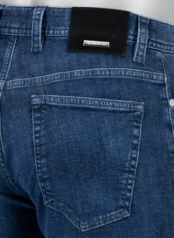ALBERTO Super Stretch, Pipe, Regular Fit, Baumwolle T400®, dunkelblau^ Jeans|Premium Business Jeans