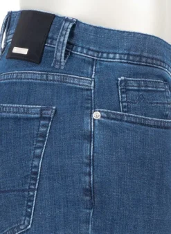 ALBERTO Super Stretch, Pipe, Regular Fit, Baumwolle T400®, blau^ Jeans|Premium Business Jeans