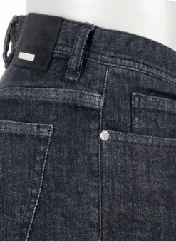 ALBERTO Super Stretch, Pipe, Regular Fit, Baumwolle T400®, schwarz^ Jeans|Premium Business Jeans