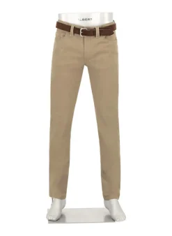 ALBERTO Super Twill, Pipe, Regular Fit, Baumwoll-Mix, camel^ Hosen
