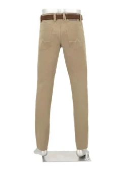 ALBERTO Super Twill, Pipe, Regular Fit, Baumwoll-Mix, camel^ Hosen