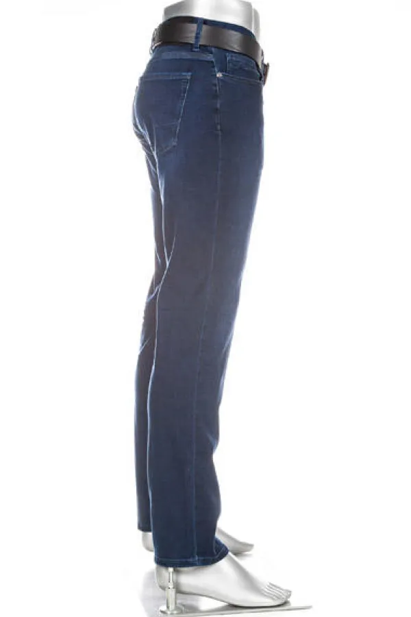 ALBERTO Tencel™, Pipe, Regular Fit, Baumwoll-Mix, navy^ Jeans|Premium Business Jeans
