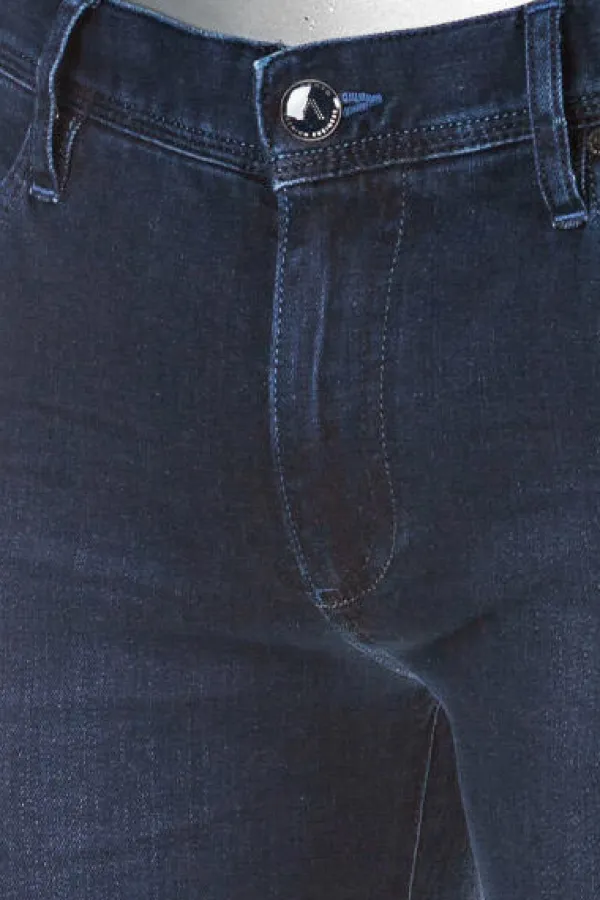 ALBERTO Tencel™, Pipe, Regular Fit, Baumwoll-Mix, navy^ Jeans|Premium Business Jeans