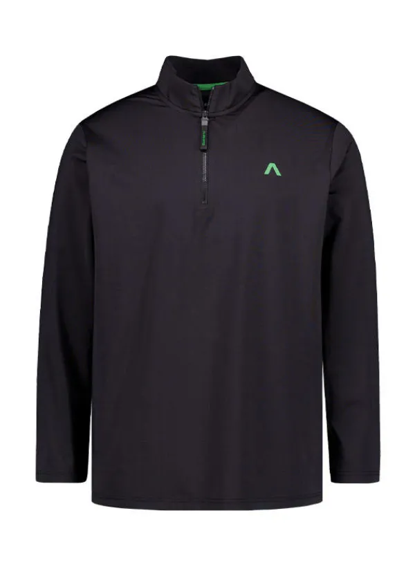 ALBERTO T-Shirt Rigo, Funktions-Stretch Cool Comfort, schwarz^ T-Shirts|T-Shirts