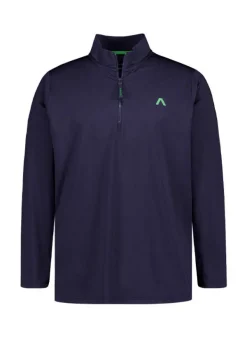 ALBERTO T-Shirt Rigo, Funktions-Stretch Cool Comfort, navy^ T-Shirts|T-Shirts